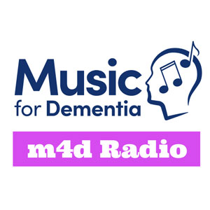 Logotipo de la emisora ​​de radio M4D Radio – The 1960's