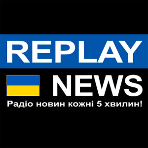 Logo de la station de radio Replay News Українська
