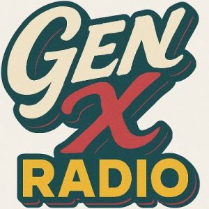 Logotipo de la emisora ​​de radio Gen X Radio