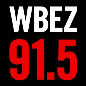 Logo of radio station WBEZ Chicago 91.5 FM