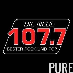 Logo de la station de radio DIE NEUE 107.7 – PURE
