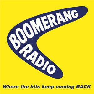 Logotipo de la emisora ​​de radio Boomerang Radio