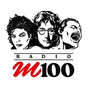 Logotipo de la emisora ​​de radio Radio M100