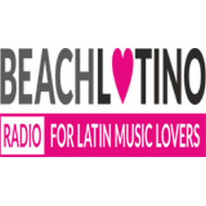 Logotipo de la emisora ​​de radio Beach Latino Radio