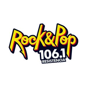 Logotipo de la emisora ​​de radio FM Rock&pop Resistencia