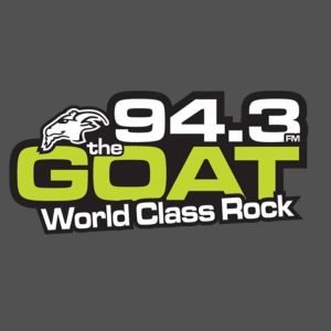 Logo of radio station 94.3 The Goat