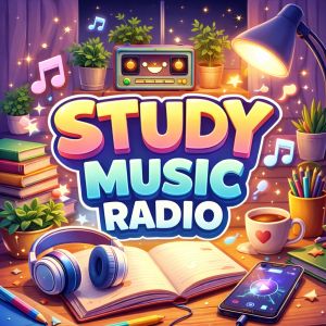 Logotipo de la emisora ​​de radio HearMe - Study Music