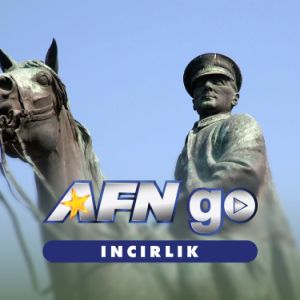 Logotipo de la emisora ​​de radio AFN Go Incirlik