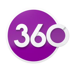 Logo of radio station 360 TV