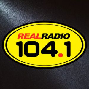 Logotipo de la emisora ​​de radio WTKS Real Radio 104.1