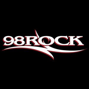 Logotipo de la emisora ​​de radio 98ROCK