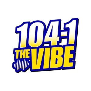 Logo de la station de radio 104.1 The Vibe