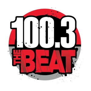 Logotipo de la emisora ​​de radio 100.3 The Beat