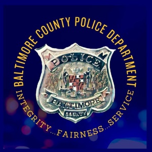 Logotipo de la emisora ​​de radio Baltimore County Municipal Police Departments