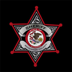 Logotipo de la emisora ​​de radio Sangamon County Public Safety