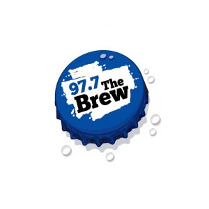 Logo of radio station 97.7 The Brew
