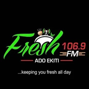 Logotipo de la emisora ​​de radio Fresh 106.9 FM