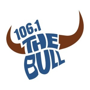 Logo de la station de radio 106.1 The Bull