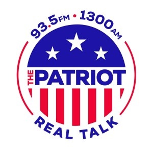 Logo of radio station 93.5 / 1300 The Patriot