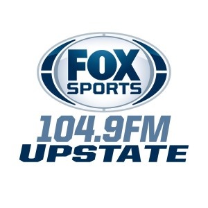 Logotipo de la emisora ​​de radio 104.9 Fox Sports Upstate