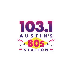 Logo de la station de radio 103.1 Austin's 80s Station