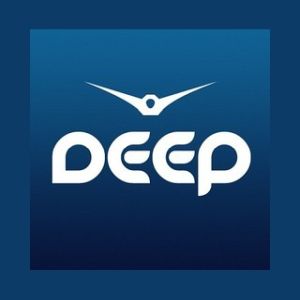Logotipo de la emisora ​​de radio Рекорд Deep (Record Deep)