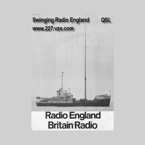 Logotipo de la emisora ​​de radio Swinging Radio England