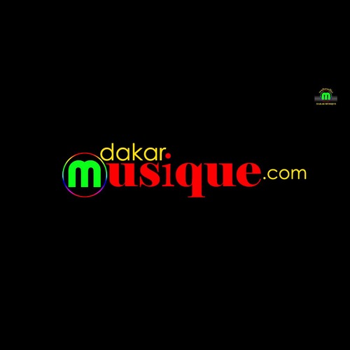Logotipo de la emisora ​​de radio Dakar Musique