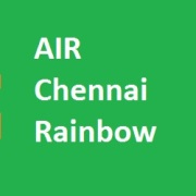 Logo de la station de radio Air Chennai FM Rainbow