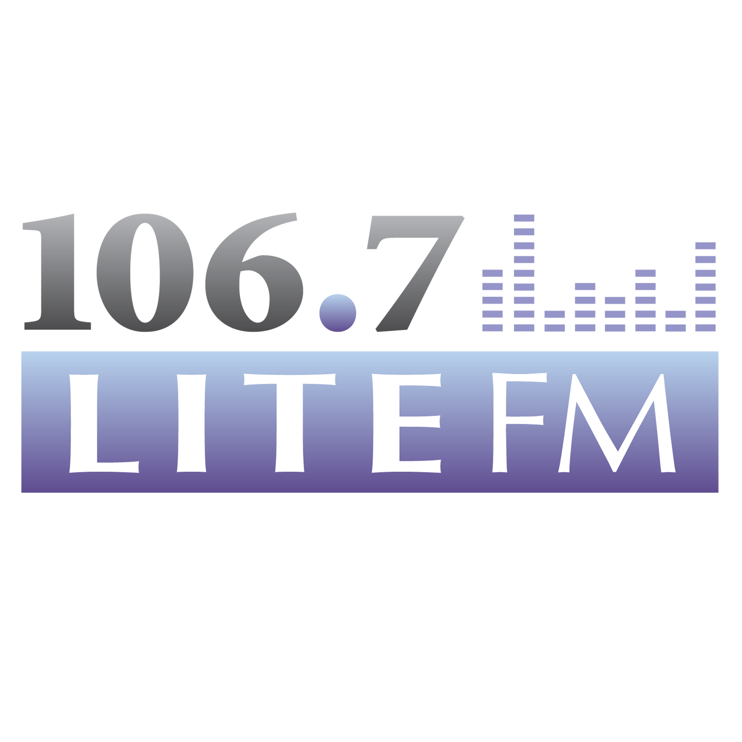 Logo de la station de radio 106.7 Lite FM (WLTW)
