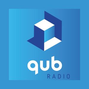 Logo de la station de radio QUB Radio