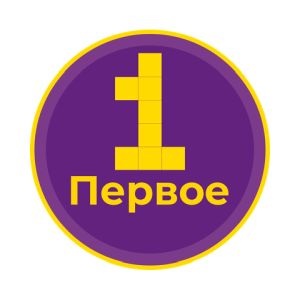 Logotipo de la emisora ​​de radio Pervoye Radio (Первое радио)