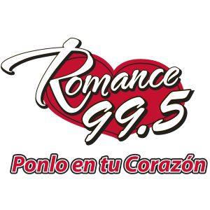 Logo de la station de radio Romance 99.5 FM
