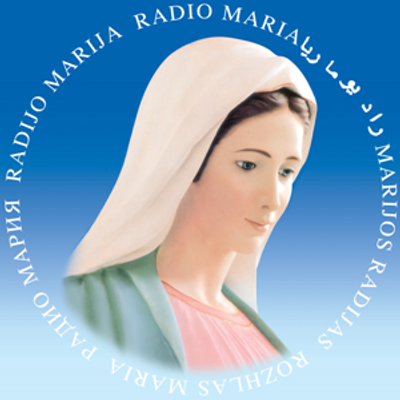 Logotipo de la emisora ​​de radio Radio Maria Mozambique