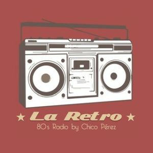 Logotipo de la emisora ​​de radio La Retro 80s Radio