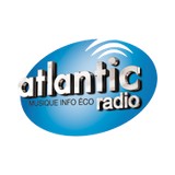 Logotipo de la emisora ​​de radio Atlantic Radio (أتلانتيك راديو)