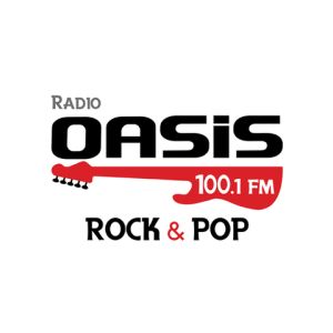Logotipo de la emisora ​​de radio Radio Oasis 100.1 FM