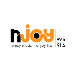 Logo of radio station 99.5 NJOY