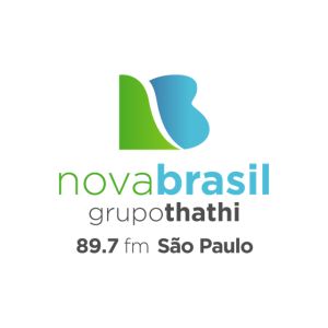 Logotipo de la emisora ​​de radio Nova Brasil 89.7 SP