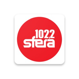 Logotipo de la emisora ​​de radio Radio Sfera 102.2 FM